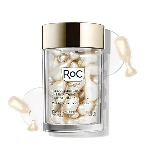 RoC Retinol Correxion Anti-Aging Wrinkle Night Serum 30 Capsules