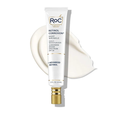 RoC Retinol Correxion Deep Wrinkle Daily Face Moisturizer with Sunscreen SPF 30 - view 1