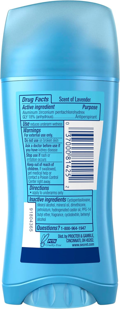 Secret Antiperspirant Lavender Scent - Kenya