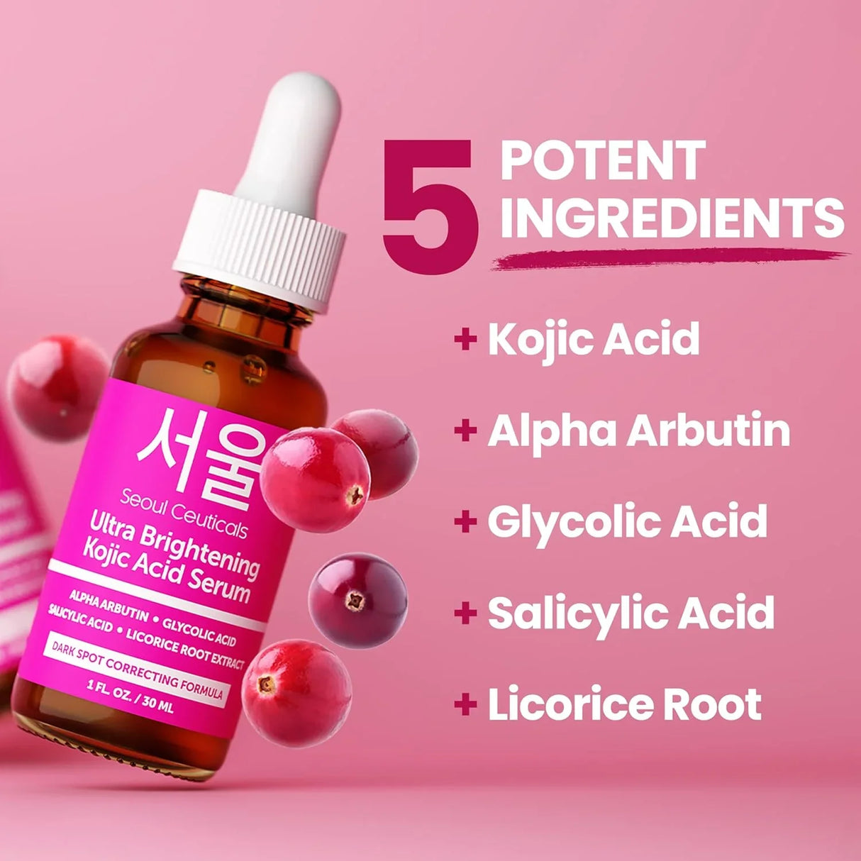 SeoulCeuticals Ultra Brightening Kojic Acid Serum - Kenya