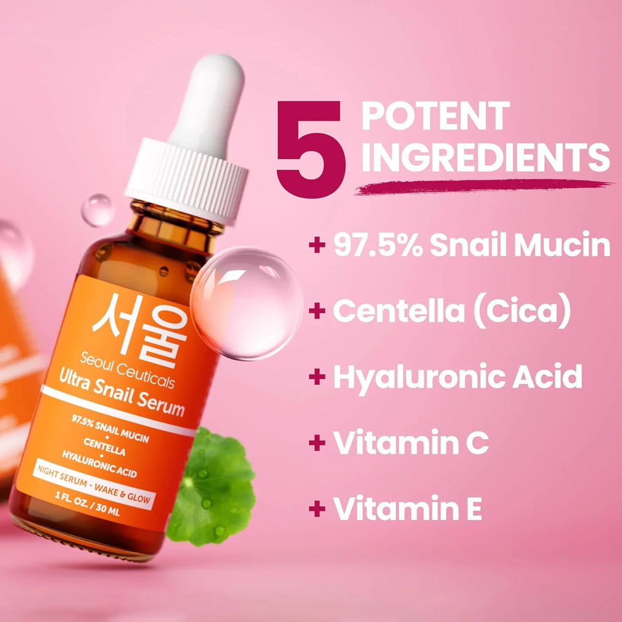 SeoulCeuticals Ultra Snail Mucin Serum - Kenya