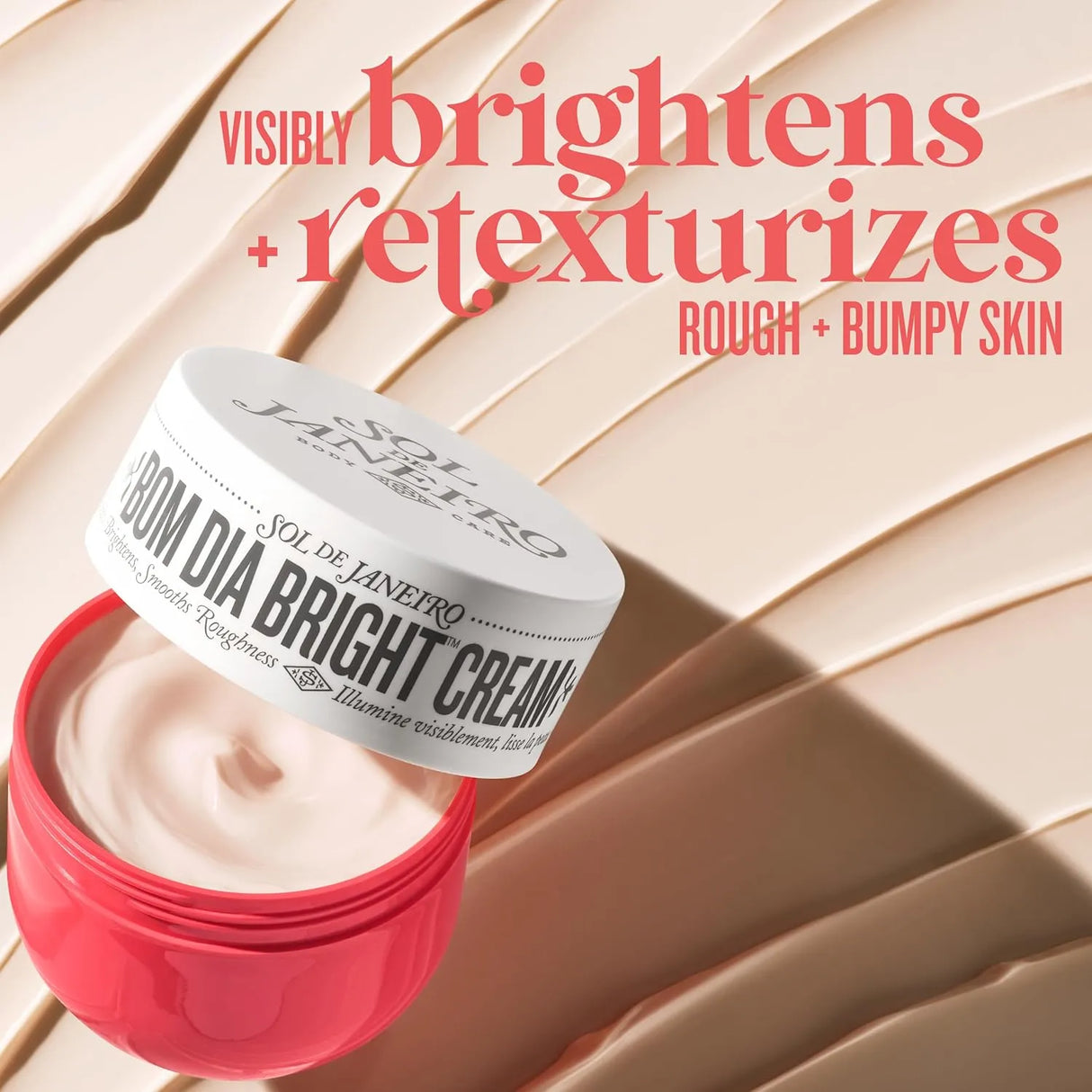 SOL DE JANEIRO Visibly Brightening and Smoothing Bom Dia AHA Body Cream - Kenya