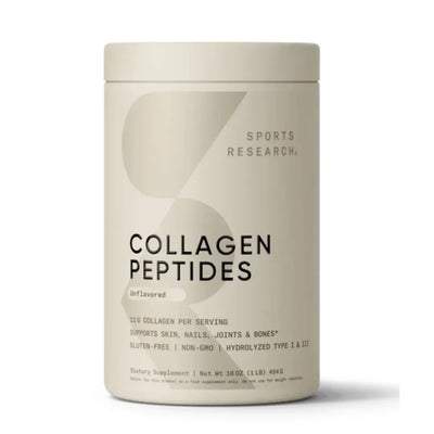 Sports Research Hydrolyzed Collagen Peptides Powder 454g - view 1