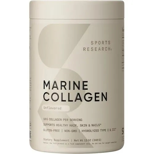 Sports Research Marine Collagen Peptides Powder