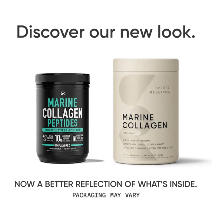 Sports Research Marine Collagen Peptides Powder