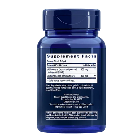Super-Absorbable CoQ10 (Ubiquinone) with d-Limonene - Kenya