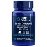 Super Omega-3 EPA-DHA Fish Oil, Sesame Lignans & Olive Extract (Enteric Coated) - Kenya