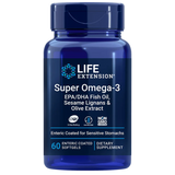 Super Omega-3 EPA-DHA Fish Oil, Sesame Lignans & Olive Extract (Enteric Coated) - Kenya