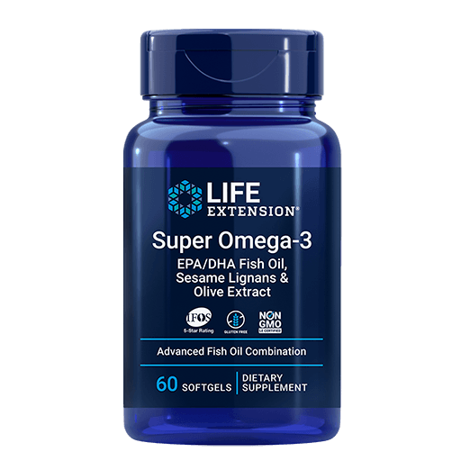 Super Omega-3 EPA-DHA Fish Oil, Sesame Lignans & Olive Extract - Kenya