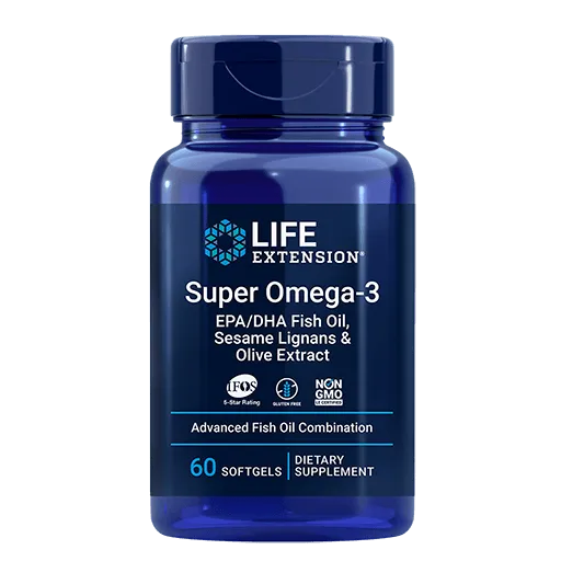 Super Omega-3 EPA-DHA Fish Oil, Sesame Lignans & Olive Extract - Kenya