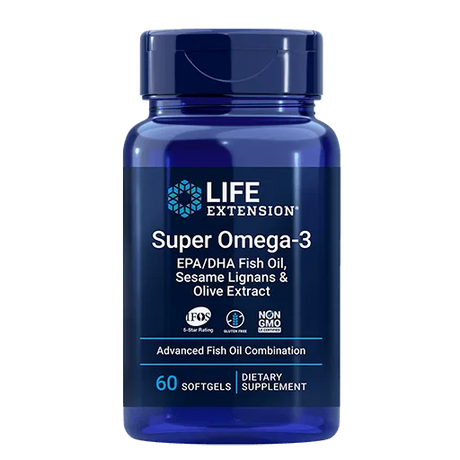 Super Omega-3 EPA-DHA Fish Oil, Sesame Lignans & Olive Extract - Kenya