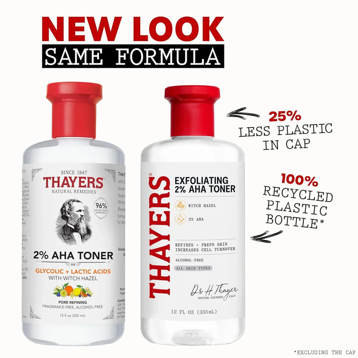 Thayers 2% AHA Exfoliating Toner with Glycolic Acid