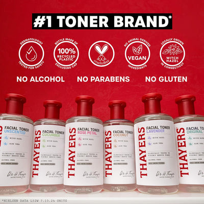 THAYERS Alcohol-Free, Hydrating Original Witch Hazel Toner - view 2