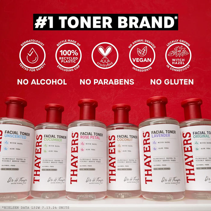 THAYERS Alcohol-Free, Hydrating Original Witch Hazel Toner