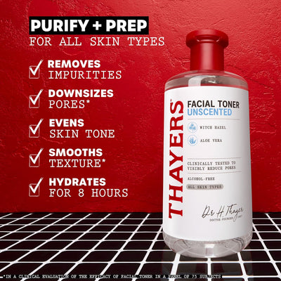 THAYERS Hydrating, Unscented Witch Hazel Toner - view 4