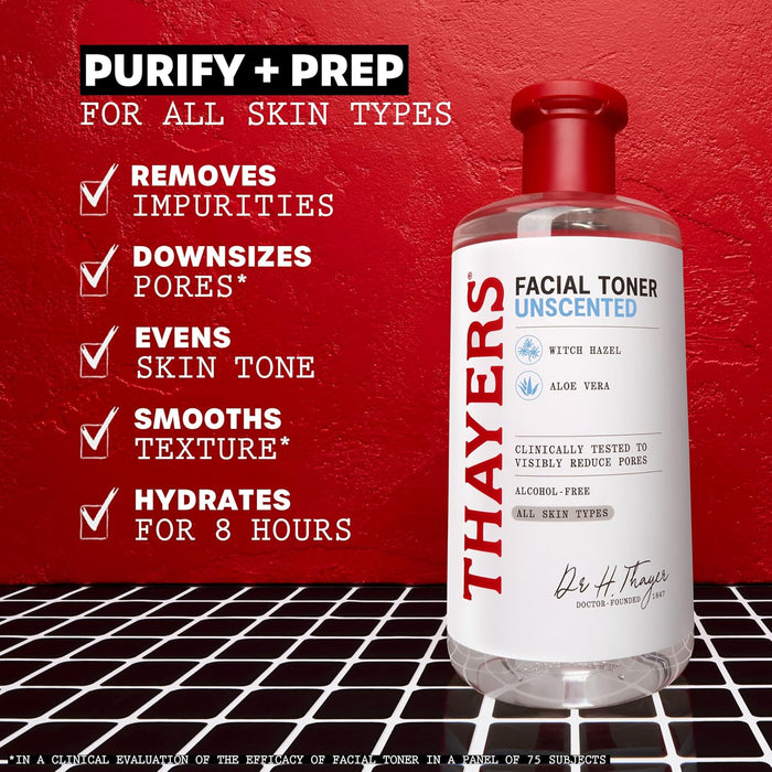 THAYERS Hydrating, Unscented Witch Hazel Toner