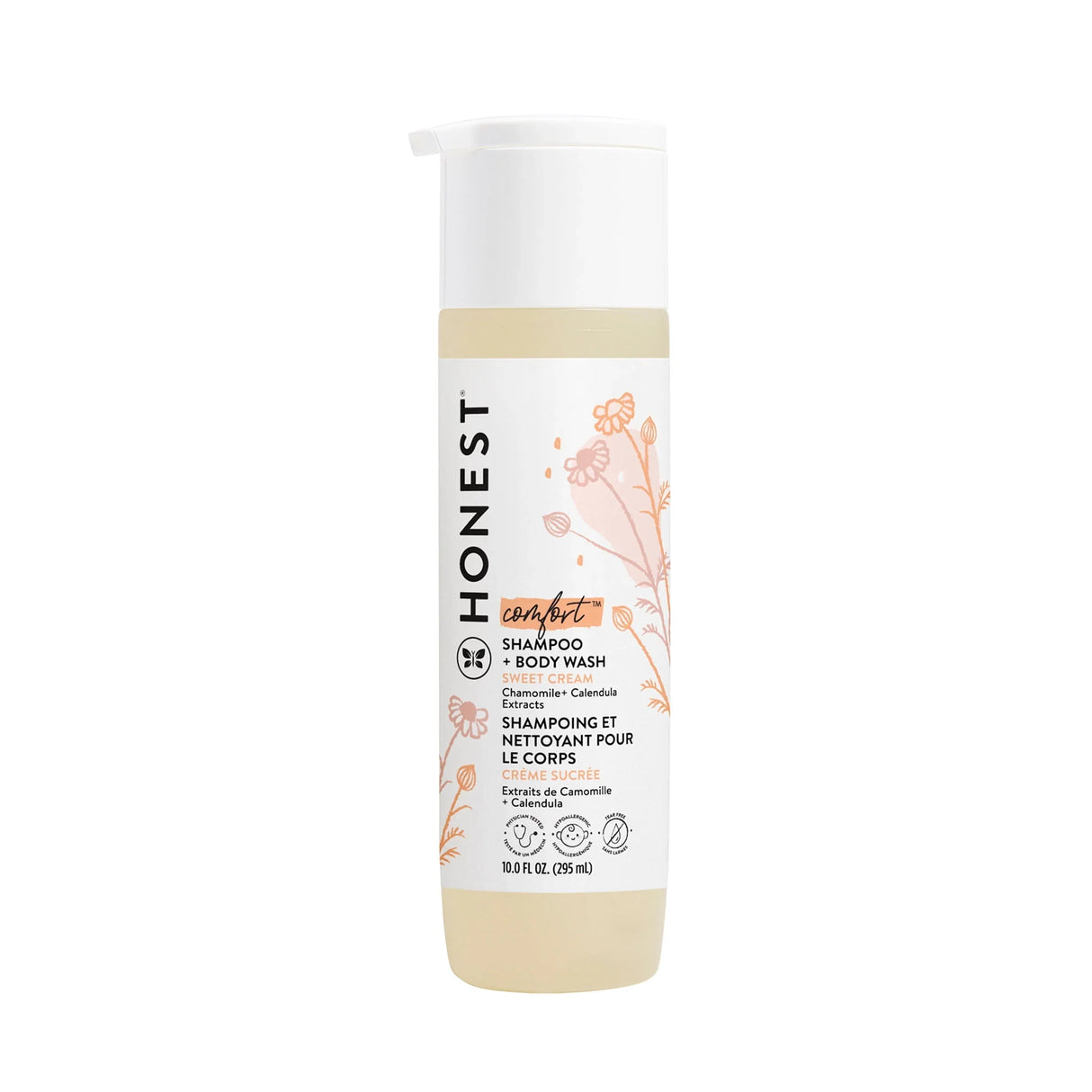 The Honest Shampoo + Body Wash, Sweet Cream - Kenya