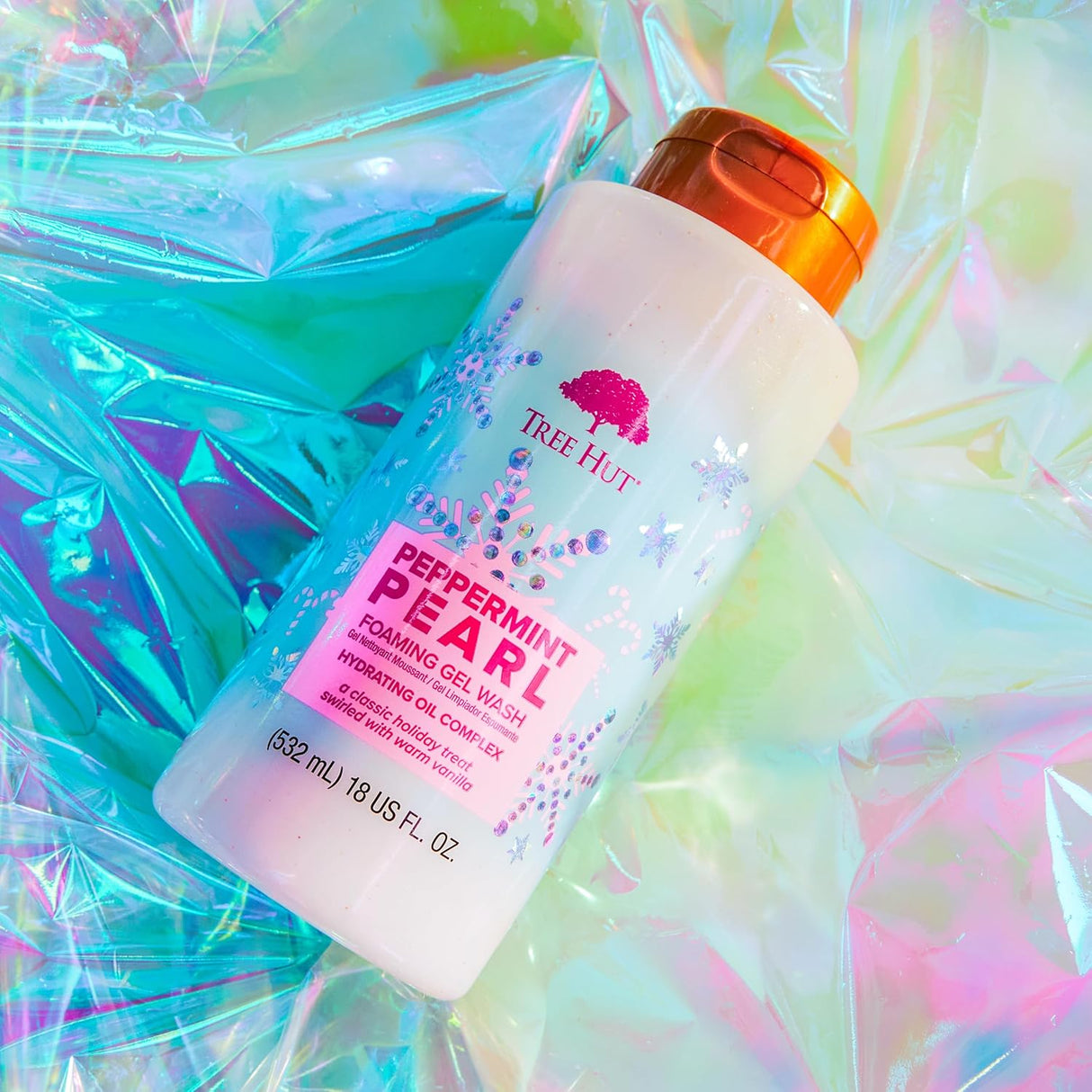 Tree Hut Peppermint Pearl Foaming Gel Wash- Kenya - Kenya