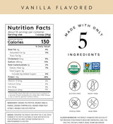 Truvani Organic Plant Based Protein Powder | Vanilla 534g