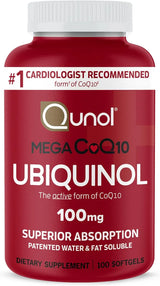 Ubiquinol CoQ10 Mega 100 Softgels - Kenya