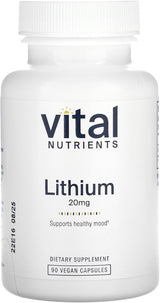 Vital Nutrients Lithium Orotate 20mg - price in Kenya