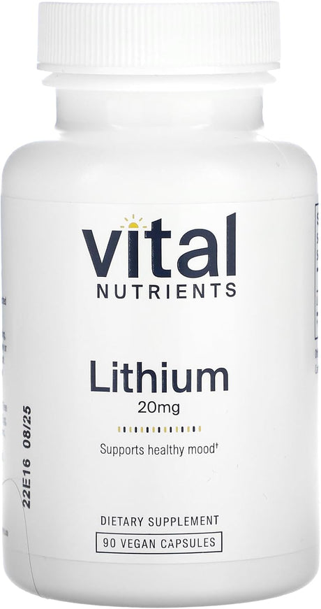 Vital Nutrients Lithium Orotate 20mg - price in Kenya