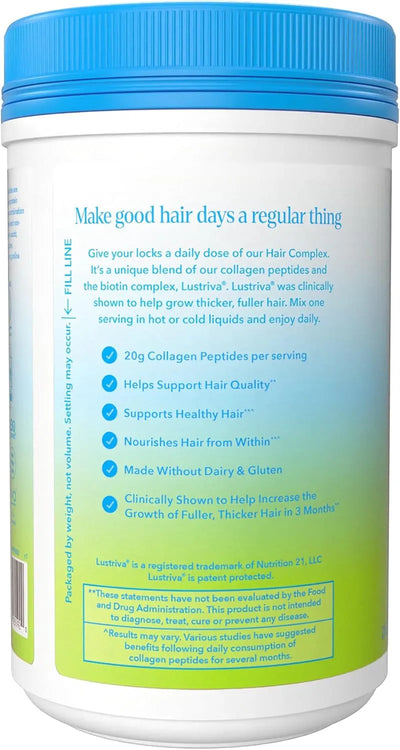 Vital Proteins Collagen Peptides Hair Complex 323g - view 7