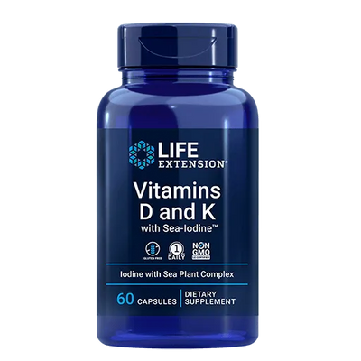 Vitamin D and K with Sea-Iodine™ - view 1