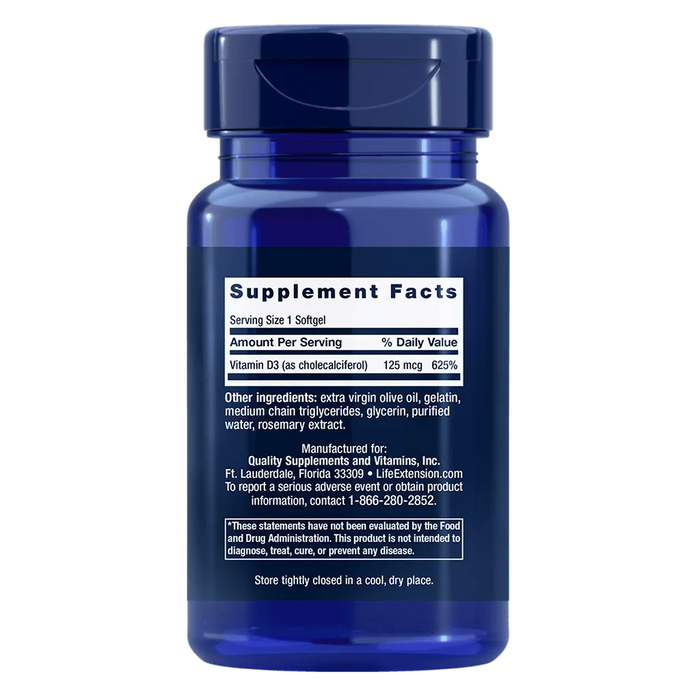 Life Extension Vitamin D3