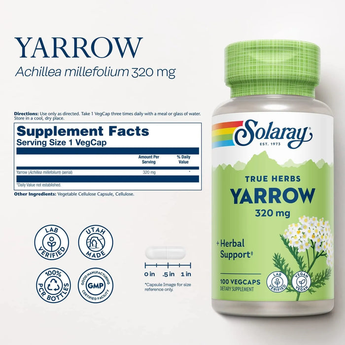 Yarrow Flowers Supplement