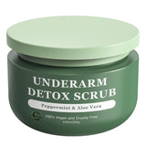 Armpit Detox and Body Scrub with Peppermint and Aloe Vera for Odors Removing - Kenya