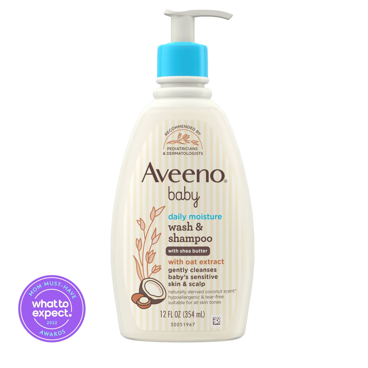 Aveeno Baby Daily Moisturizing 2-in-1 Body Wash & Shampoo - Kenya