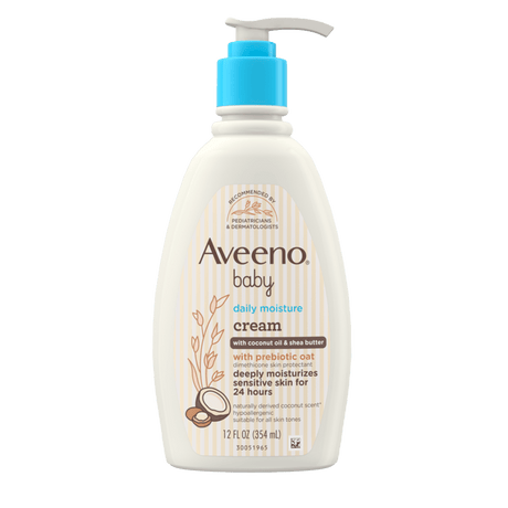 Aveeno Baby Daily Moisturizing Cream with Prebiotic Oat, Coconut Oil & Shea Butter - Kenya