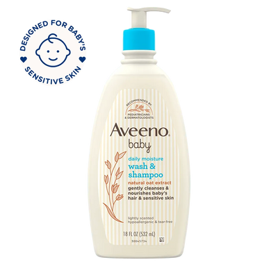 Aveeno daily moisture Wash & Shampoo - view 1