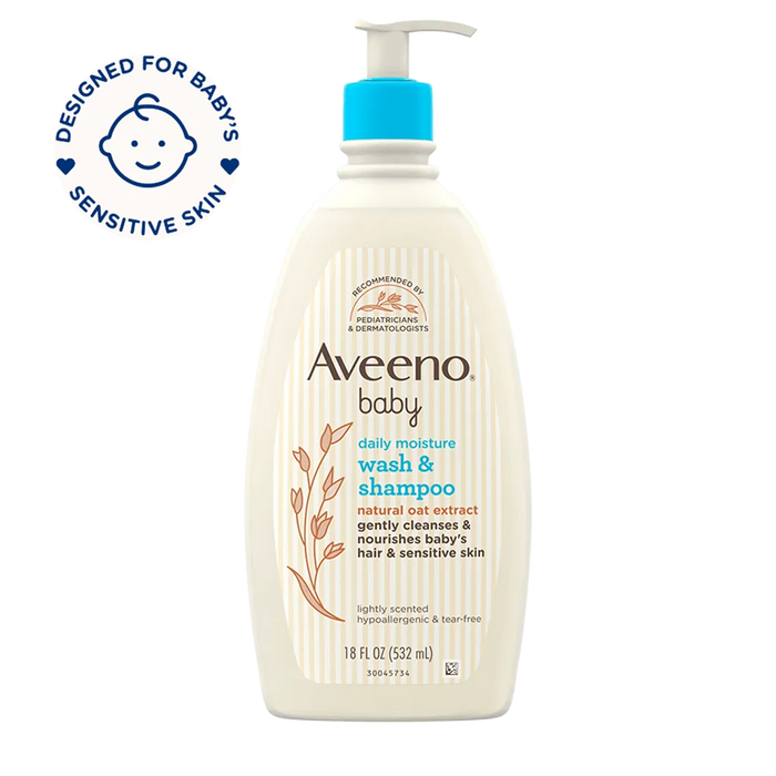 Aveeno daily moisture Wash & Shampoo