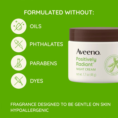 Aveeno Radiant Moisturizing Night Cream - Kenya