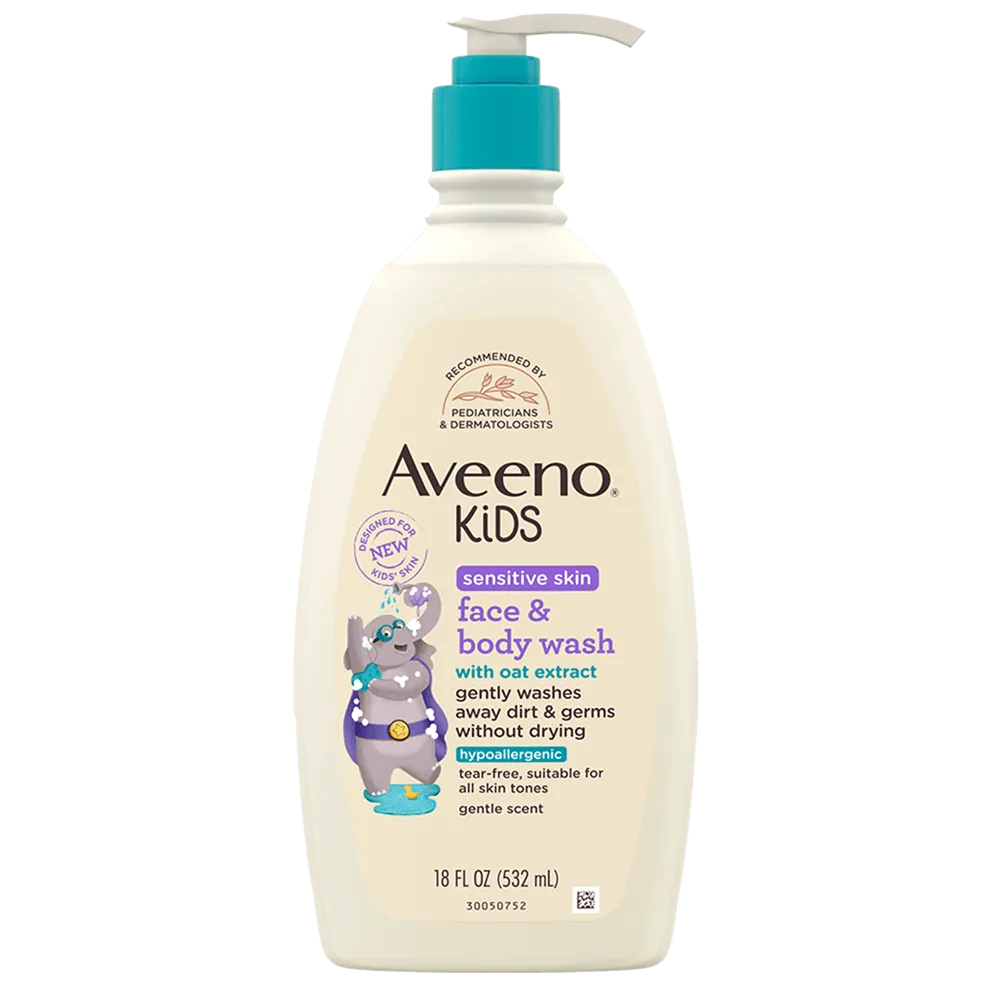 Aveeno Sensitive Skin Face & Body Wash - Kenya