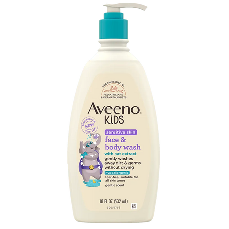 Aveeno Sensitive Skin Face & Body Wash - Kenya