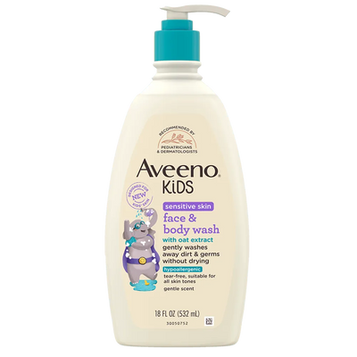 Aveeno Sensitive Skin Face & Body Wash - view 1