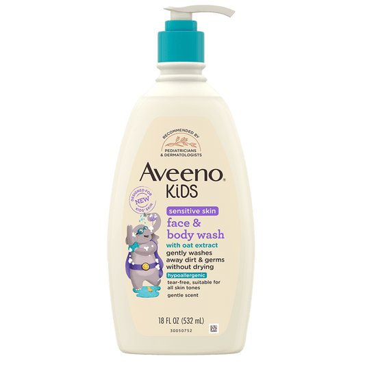 Aveeno Sensitive Skin Face & Body Wash - Kenya