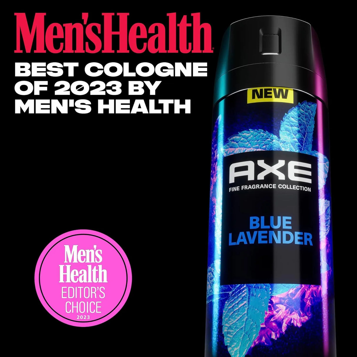 AXE Fine Fragrance Collection Premium Deodorant Body Spray for Men Blue Lavender 3 Count - Kenya