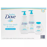 Baby Dove Wash and Lotion (2 - 20 fl. oz. & 1 - 6.5 fl. oz.) - Kenya