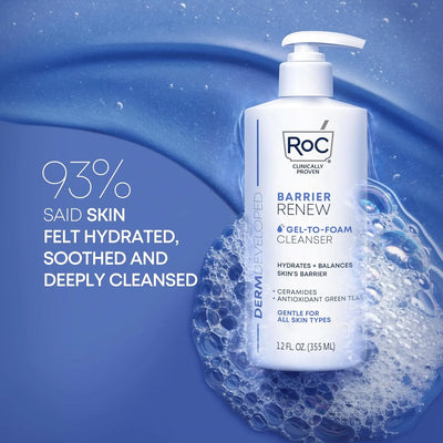 RoC Barrier Renew® Gel-To-Foam Cleanser - view 4