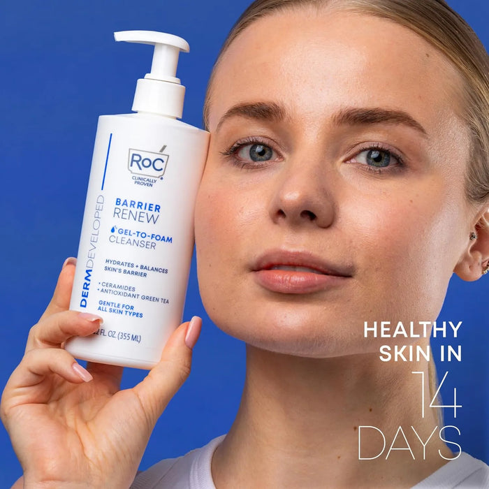 RoC Barrier Renew® Gel-To-Foam Cleanser