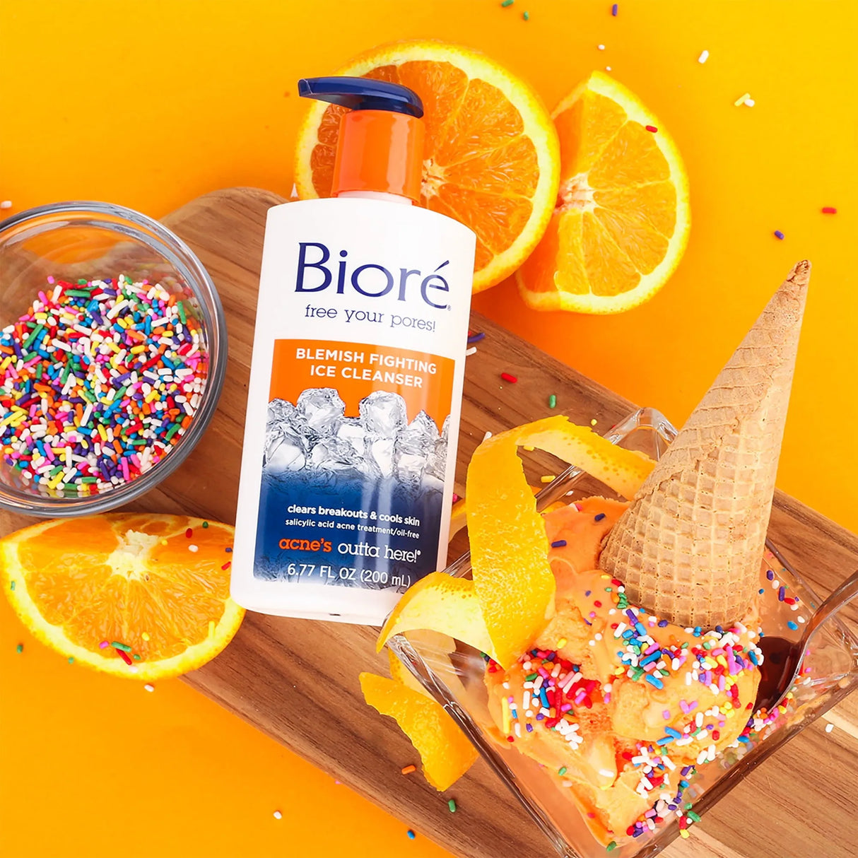 Biore 2% Salicylic Acid Blemish-Fighting Ice Cleanser Acne Treatment - Kenya