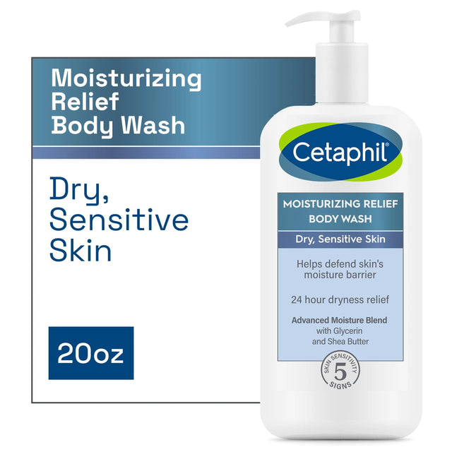 Cetaphil Moisturizing Relief Body Wash for Sensitive Skin - Kenya