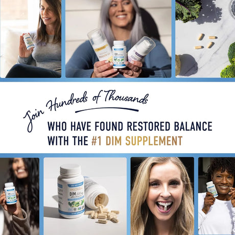 DIM Supplement 200 mg | Estrogen Balance for Women & Men 60 capsules - Kenya