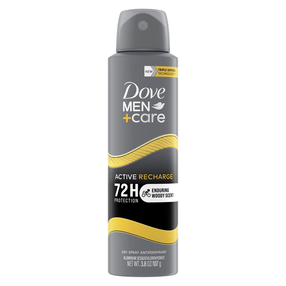 Dove Men+Care 72H Antiperspirant Deodorant Dry Spray for Men,3.8 oz - Kenya