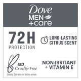 Dove Men+Care 72H Antiperspirant Deodorant Stick Extra Fresh - Kenya