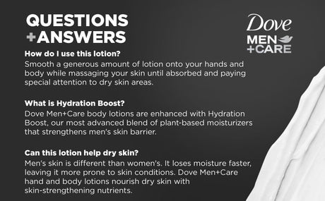 Dove Men+Care Comfort Refreshing Hand & Body Lotion - Kenya